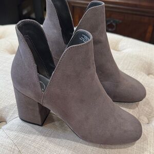 Chic Taupe Ankle Booties